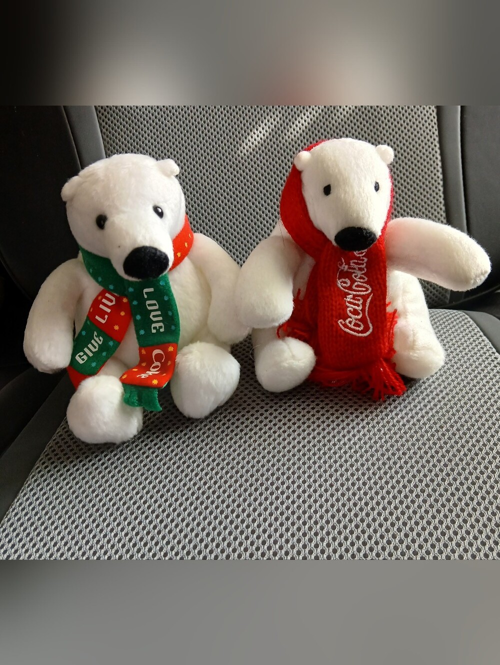 Coca Cola Bears With Scarves